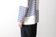 ts(s) (�ƥ�����������) "Slip Panel Basque Shirt -Cotton Large Panel Horizontal Stripe Jersey"