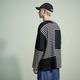 ts(s) (�ƥ�����������) "Slip Panel Basque Shirt -Cotton Large Panel Horizontal Stripe Jersey"