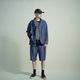 ts(s) (�ƥ�����������) "Slip Panel Basque Shirt -Cotton Large Panel Horizontal Stripe Jersey"