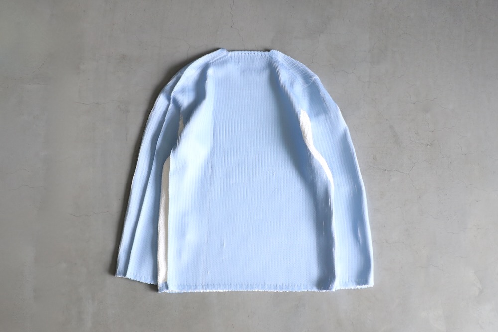 COMME des GARCONS SHIRT(���� �� ����륽�� �����) "Polyester Jersey Gauge3 Garment Printed L/S KNIT FO-N004-051"