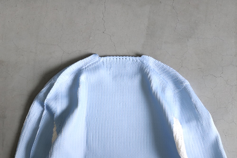 COMME des GARCONS SHIRT(���� �� ����륽�� �����) "Polyester Jersey Gauge3 Garment Printed L/S KNIT FO-N004-051"