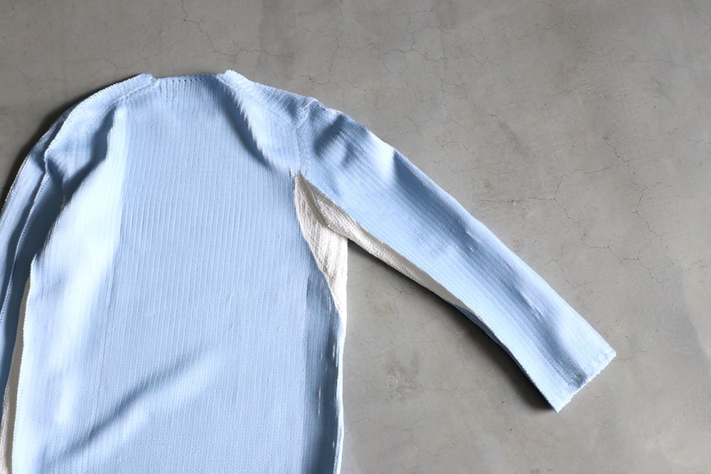COMME des GARCONS SHIRT(���� �� ����륽�� �����) "Polyester Jersey Gauge3 Garment Printed L/S KNIT FO-N004-051"