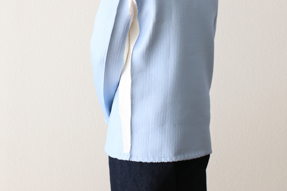 COMME des GARCONS SHIRT(���� �� ����륽�� �����) "Polyester Jersey Gauge3 Garment Printed L/S KNIT FO-N004-051"