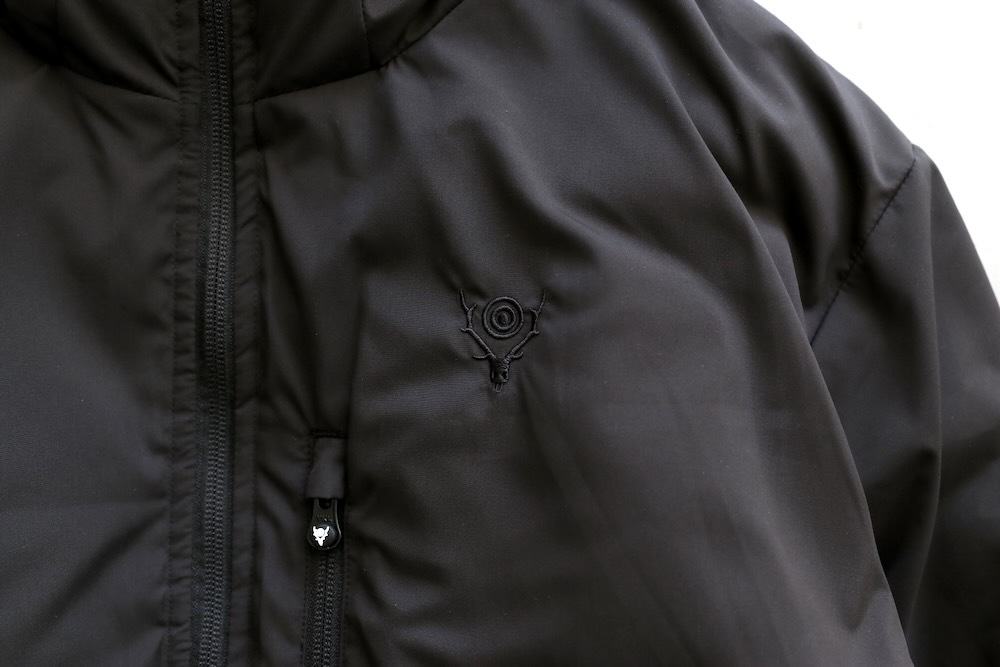 South2 West8 (�������ġ� �������ȥ�����) "Insulator Zipped Parka - Poly Peach Skin"