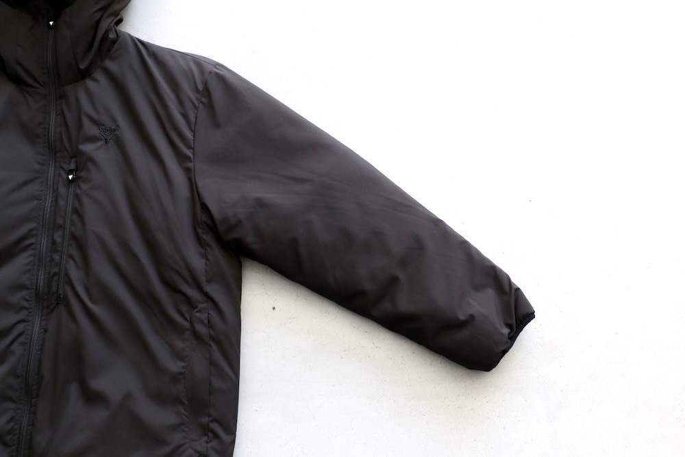 South2 West8 (�������ġ� �������ȥ�����) "Insulator Zipped Parka - Poly Peach Skin"