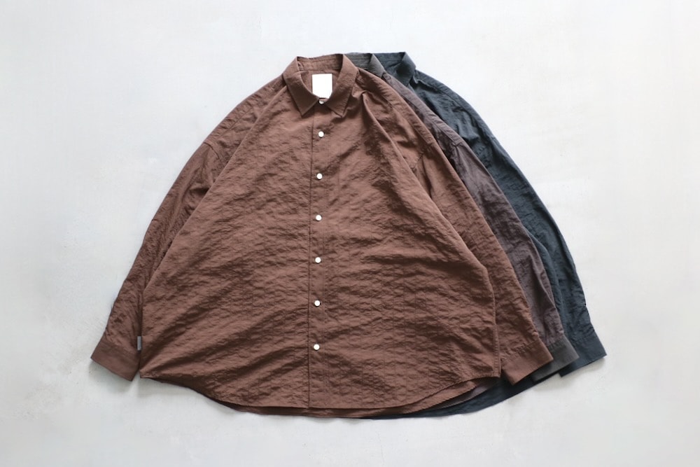 トップス S.F.C SFC NYLON STITCHEDSHIRTS D BROWN M S.F.C SFC NYLON STITCHEDSHIRTS D BROWN M