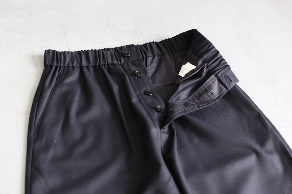 WOMEN'STOUJOURSʥȥ塼ˡEasy Trousers - SUPER 120's WORSTED WOOL FLANNEL CLOTH