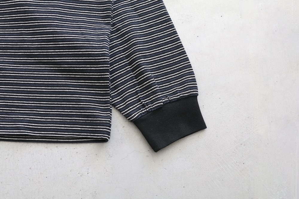 EVCON (���ӥ���) "BORDER WIDE L/S T-SHIRT"