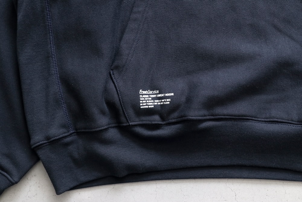 FreshService(�ե�å��奵���ӥ�) "CLASSIC TERRY SWEAT HOODIE"