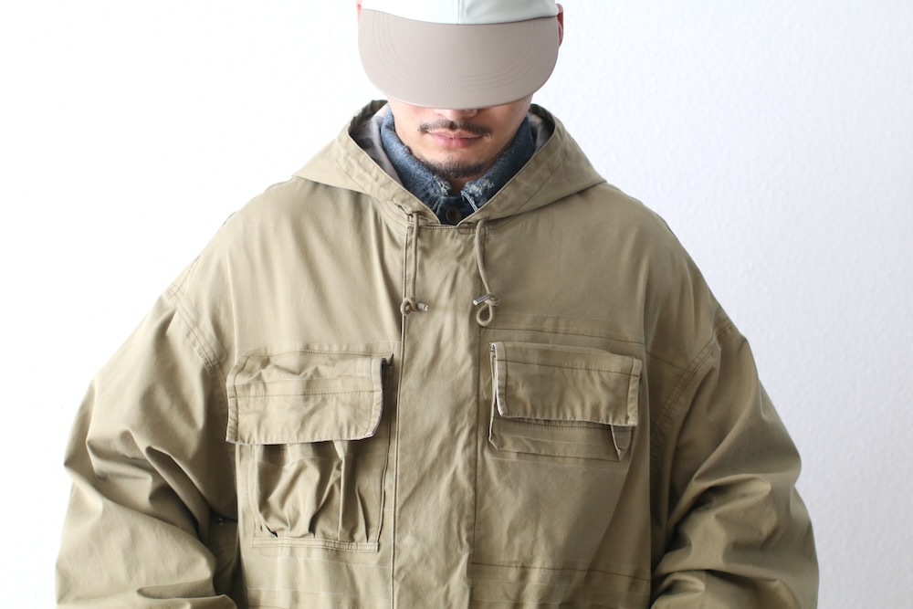 visvim() COPLESTON FIELD PARKA 3L DMGD