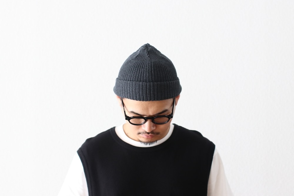 KIJIMA TAKAYUKI キジマ COTTON WATCH CAP KIJIMA TAKAYUKI] キジマ タカユキ COTTON WATCH CAP (各色