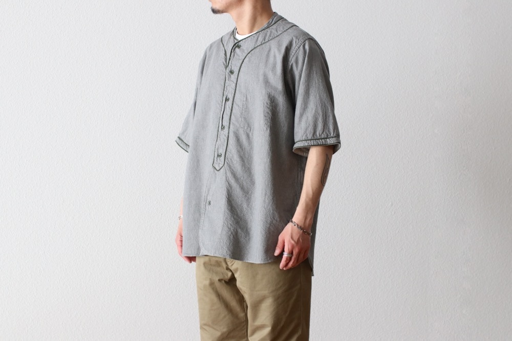 Nigel Cabourn(�ʥ������� �����ܥ�) "BASEBALL SHIRT S/S TYPE2"