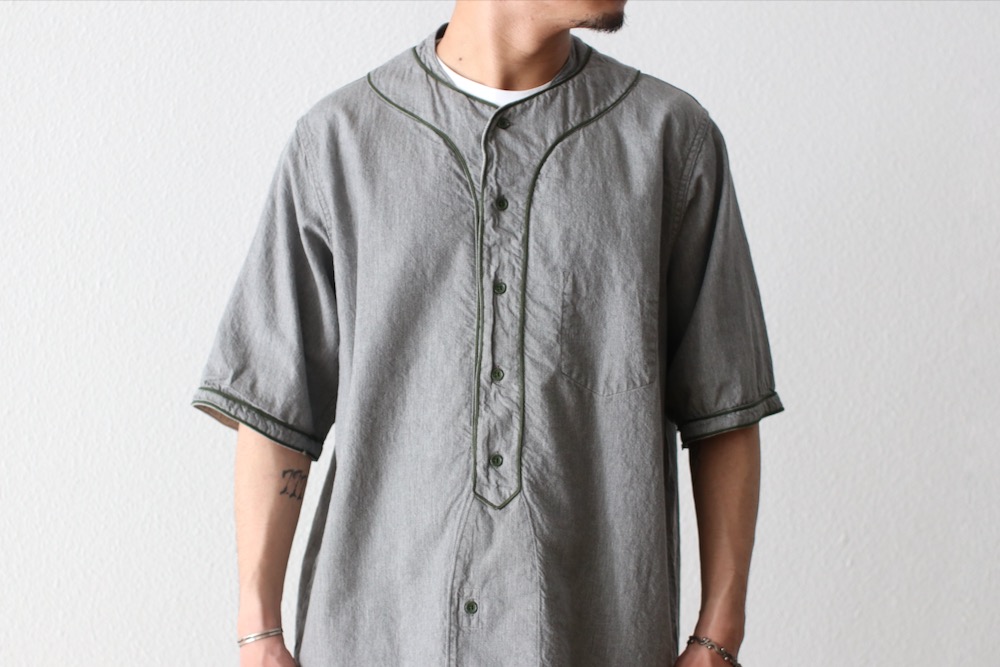 Nigel Cabourn(�ʥ������� �����ܥ�) "BASEBALL SHIRT S/S TYPE2"