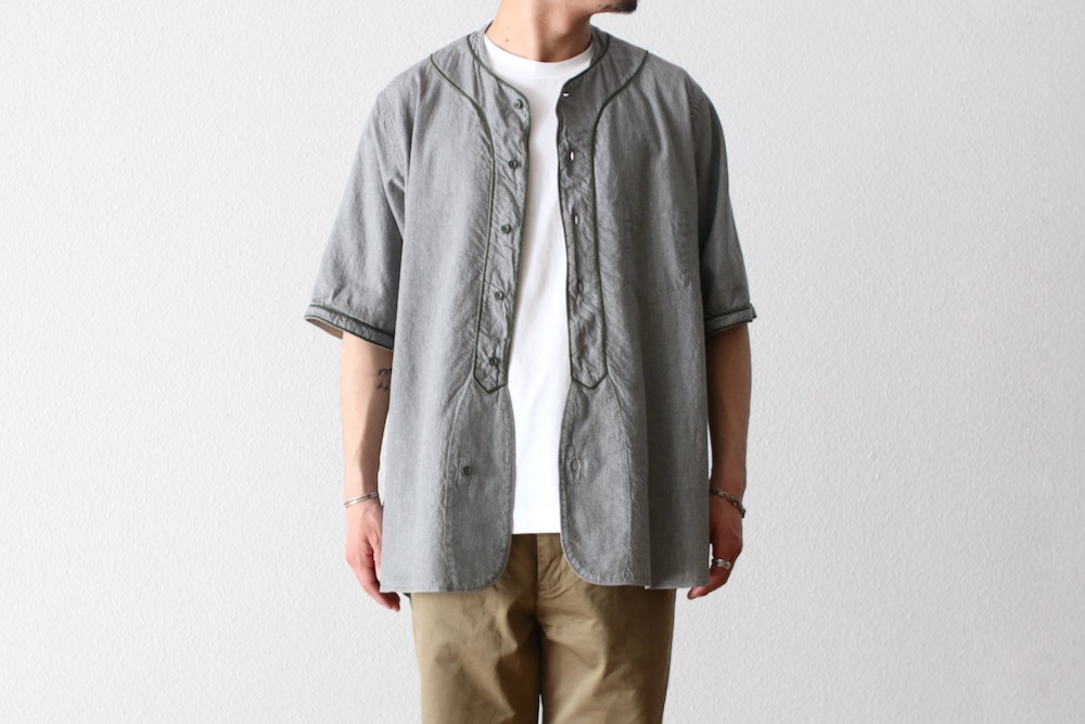 Nigel Cabourn(�ʥ������� �����ܥ�) "BASEBALL SHIRT S/S TYPE2"