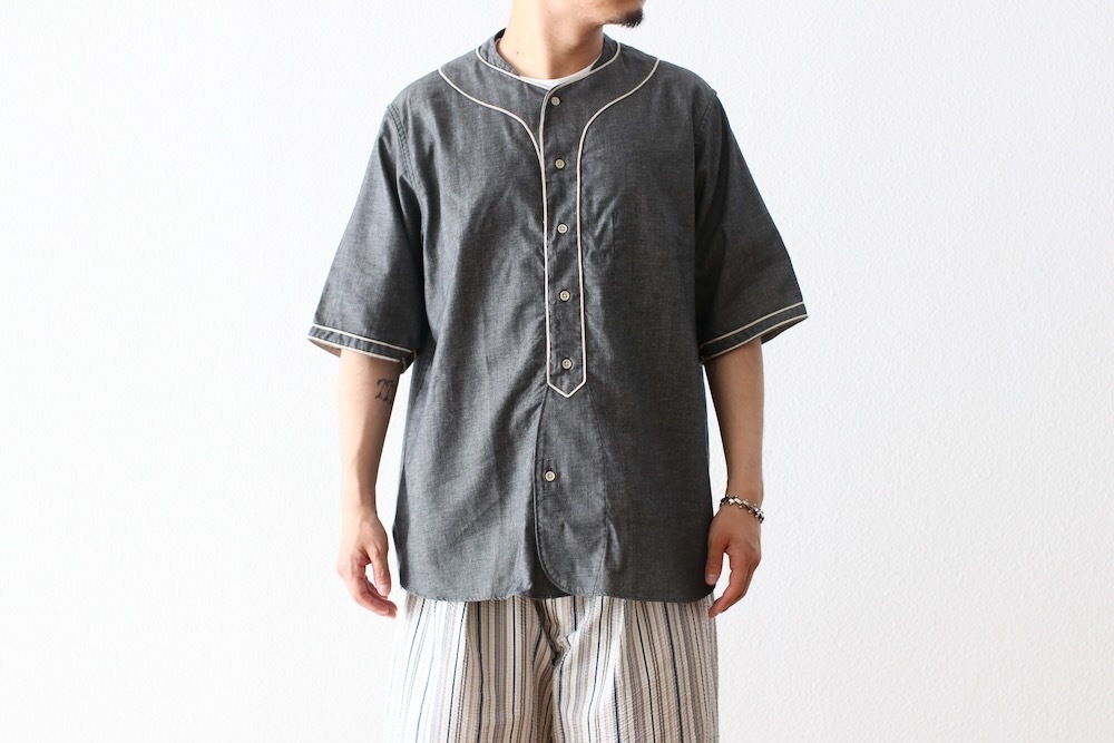 Nigel Cabourn(�ʥ������� �����ܥ�) "BASEBALL SHIRT S/S TYPE2"