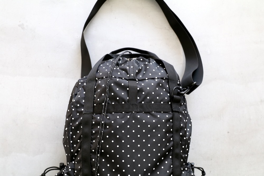 Engineered Garments (���󥸥˥����ɥ�������) "UL 3 Way Bag - Nylon Polka Dot Taffeta -"