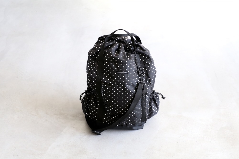 Engineered Garments (���󥸥˥����ɥ�������) "UL 3 Way Bag - Nylon Polka Dot Taffeta -"