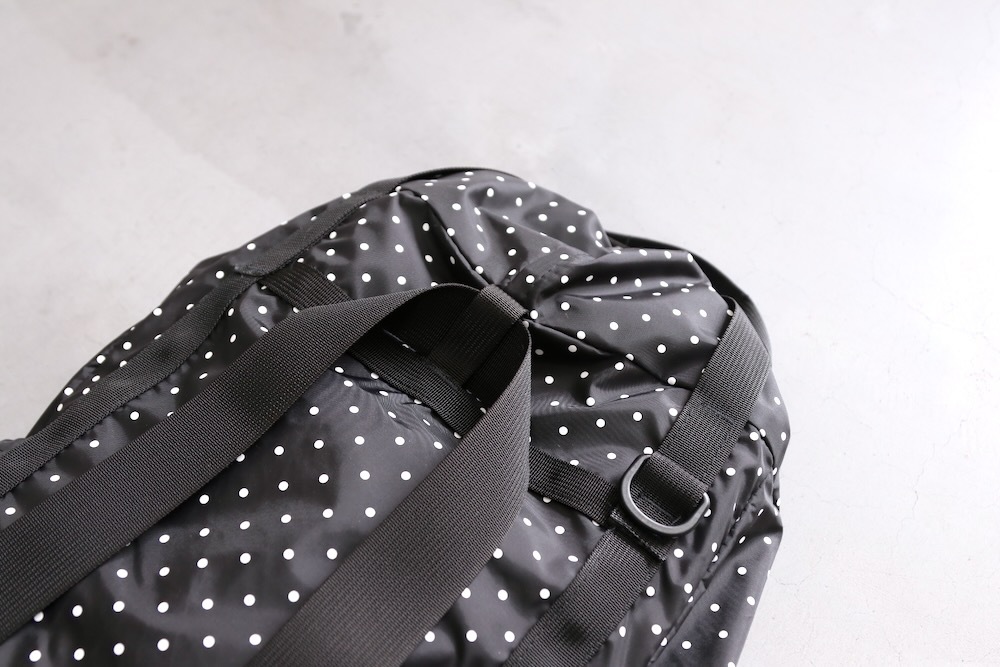 Engineered Garments (���󥸥˥����ɥ�������) "UL 3 Way Bag - Nylon Polka Dot Taffeta -"
