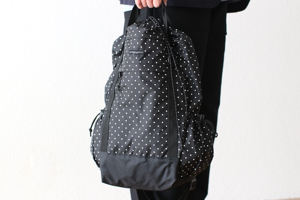 Engineered Garments (���󥸥˥����ɥ�������) "UL 3 Way Bag - Nylon Polka Dot Taffeta -"