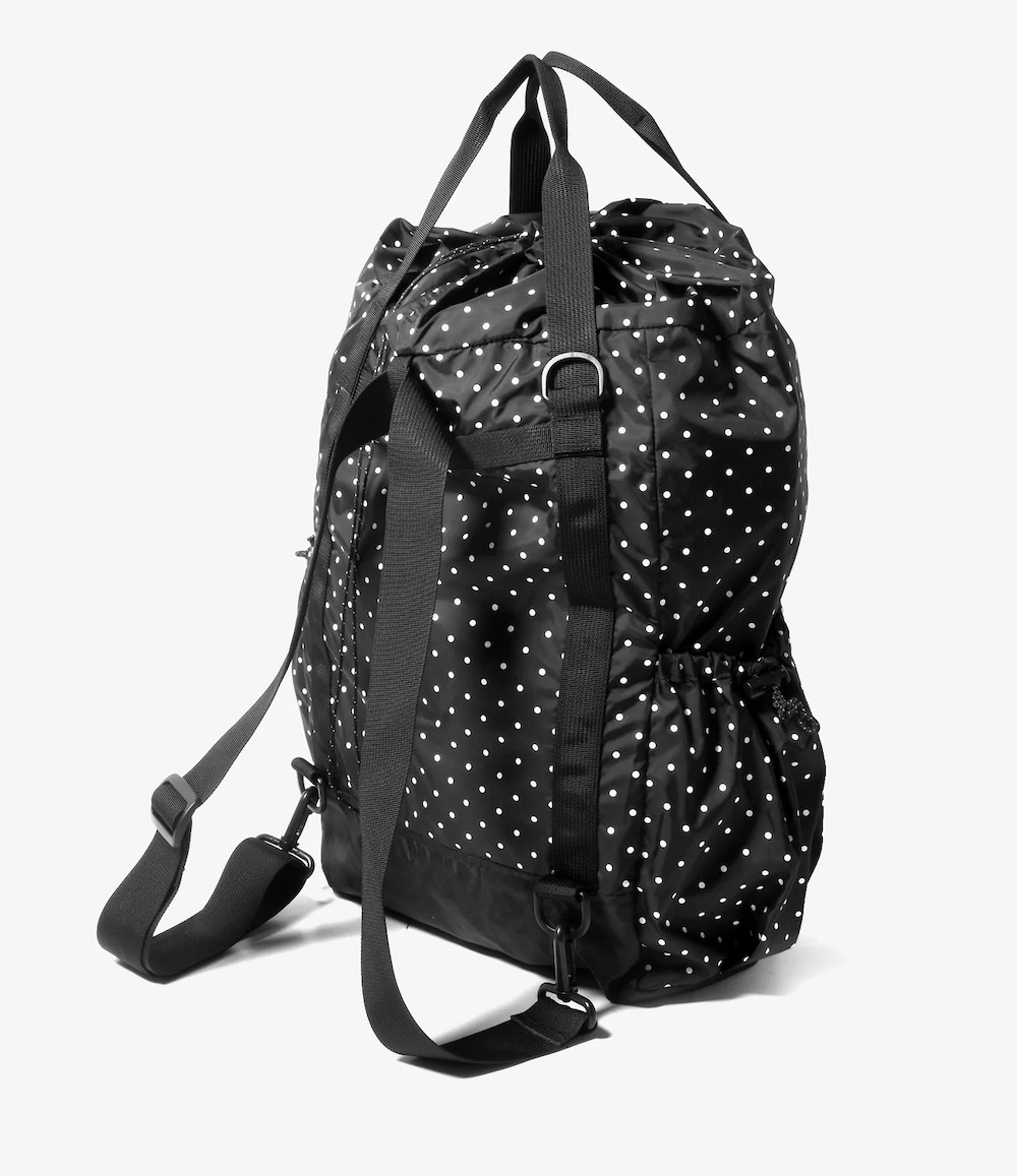 Engineered Garments (���󥸥˥����ɥ�������) "UL 3 Way Bag - Nylon Polka Dot Taffeta -"