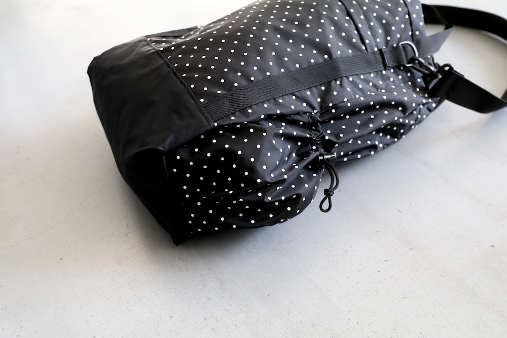 Engineered Garments (���󥸥˥����ɥ�������) "UL 3 Way Bag - Nylon Polka Dot Taffeta -"