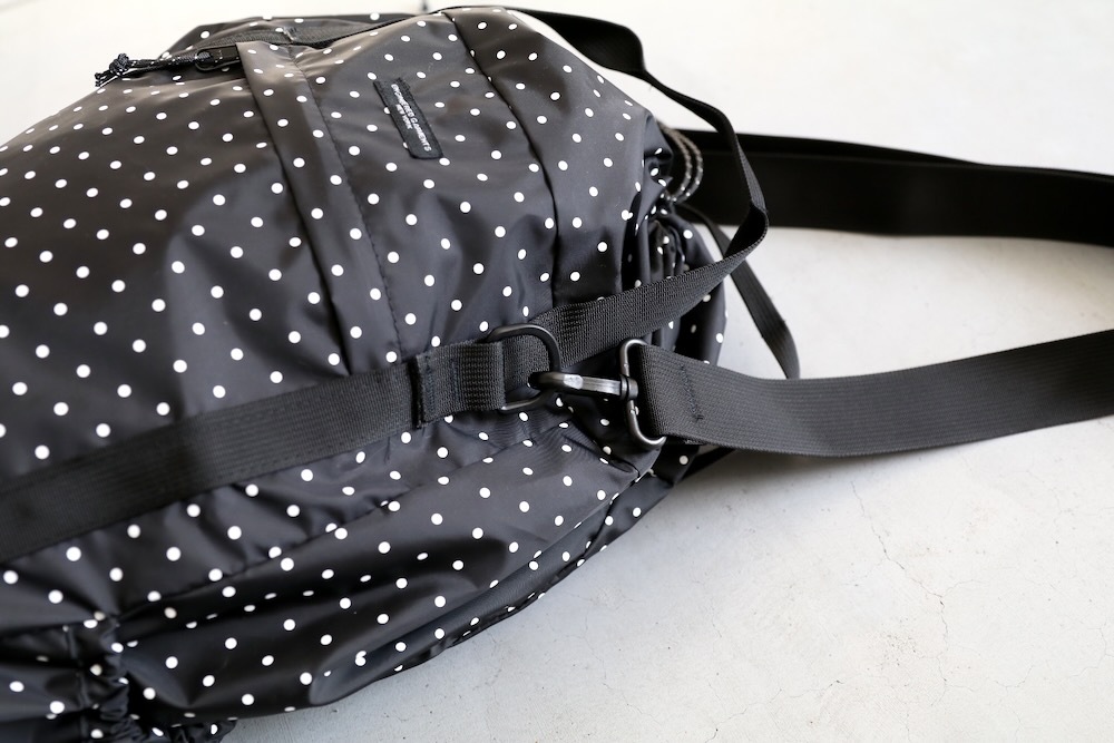 Engineered Garments (���󥸥˥����ɥ�������) "UL 3 Way Bag - Nylon Polka Dot Taffeta -"