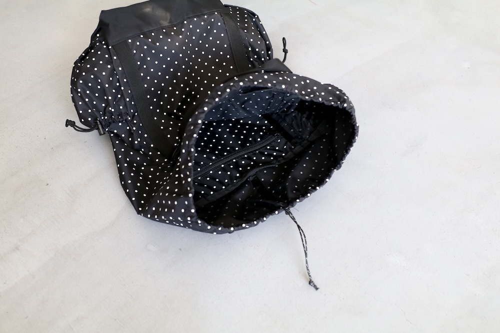 Engineered Garments (���󥸥˥����ɥ�������) "UL 3 Way Bag - Nylon Polka Dot Taffeta -"