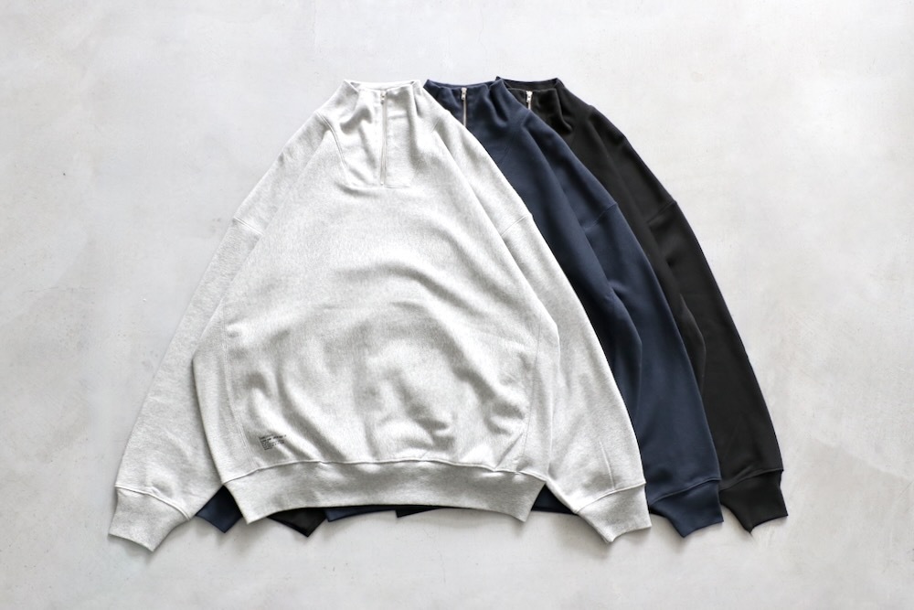 FreshService(�ե�å��奵���ӥ�) "CLASSIC TERRY SWEAT HALF ZIP"