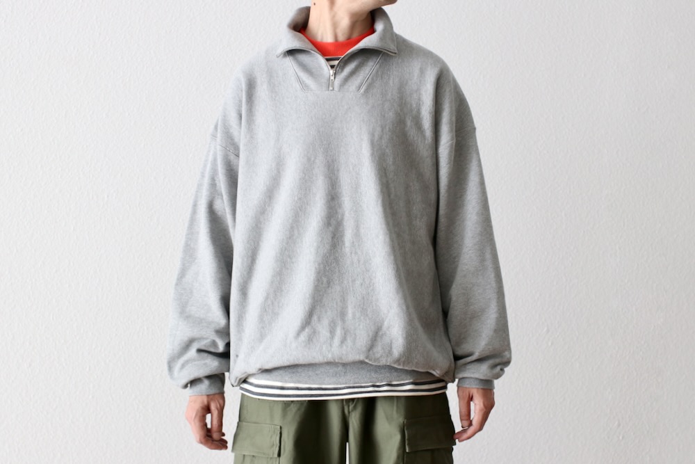 FreshService(�ե�å��奵���ӥ�) "CLASSIC TERRY SWEAT HALF ZIP"