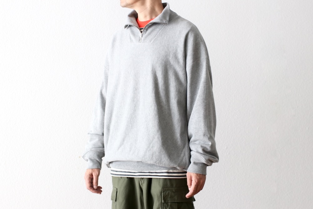 FreshService(�ե�å��奵���ӥ�) "CLASSIC TERRY SWEAT HALF ZIP"