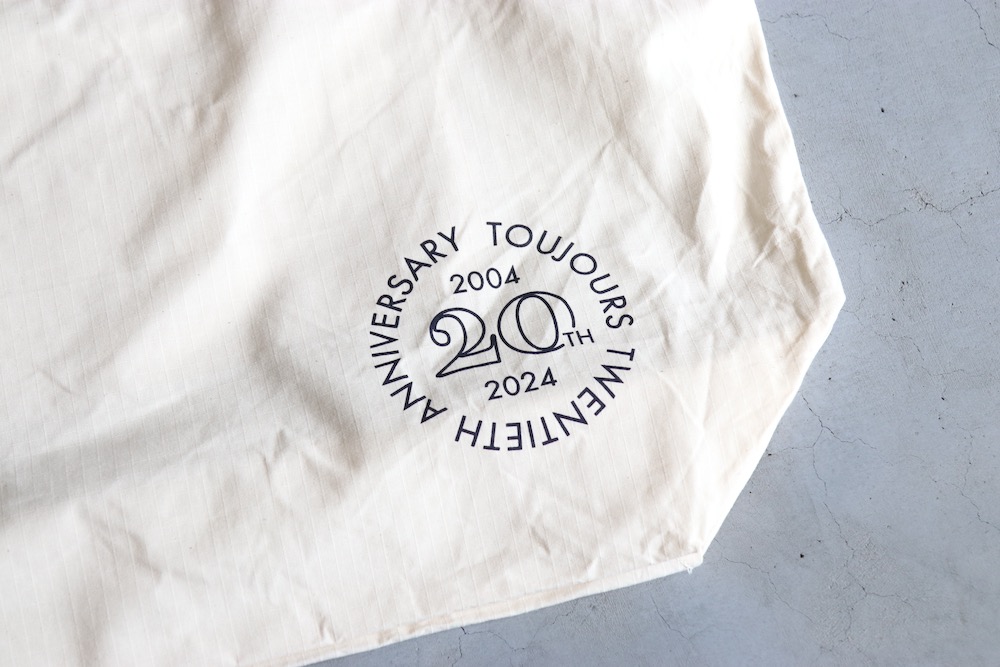 limited】TOUJOURS（トゥジュー） “20th Print Shoulder Tote Bag