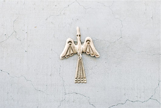 Indian Jewelry (����ǥ����� ���奨�꡼)  "Antique pin(PEYOTE BIRD) - 1970s'"