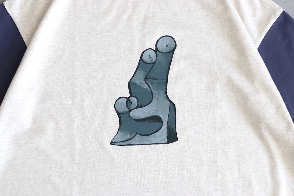 Sasquatchfabrix.(åե֥å) ȡCUBISM PEACE 2TONE H/S T-SHIRT"