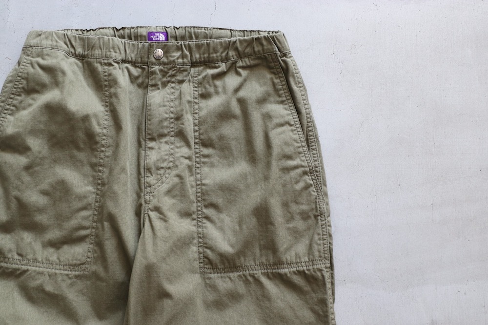 THE NORTH FACE PURPLE LABEL (�� �Ρ��� �ե����� �ѡ��ץ� �졼�٥�) "Ripstop Wide Cropped Field Pants"
