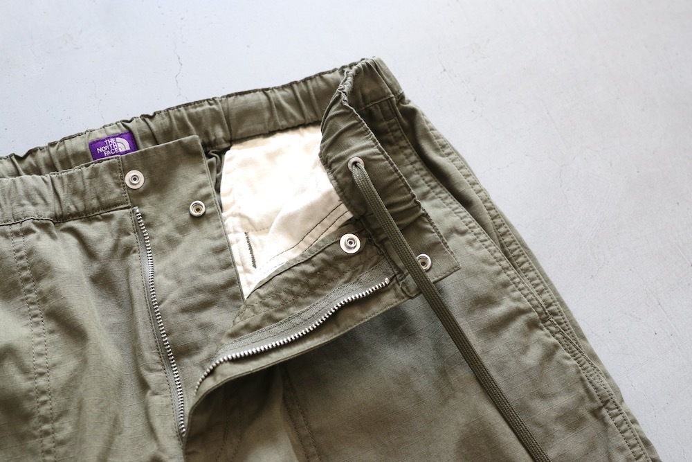 THE NORTH FACE PURPLE LABEL (�� �Ρ��� �ե����� �ѡ��ץ� �졼�٥�) "Ripstop Wide Cropped Field Pants"
