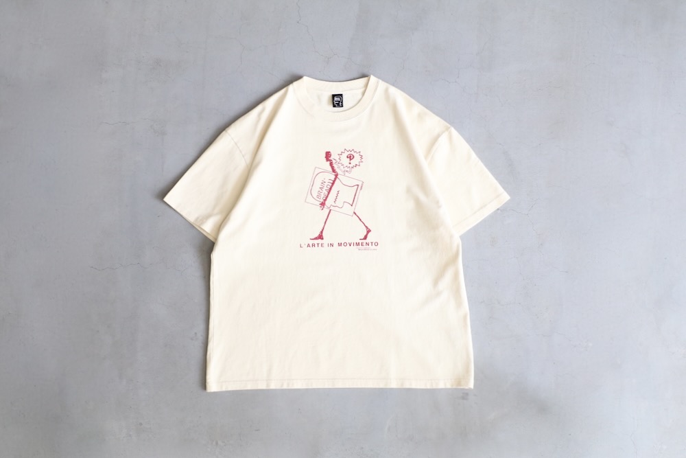 【BRAIN DEAD】ブレインデッド Movimento Tee BRAIN DEAD tシャツ / ブレインデッド MOVIMENTO T-SHIRT メンズ