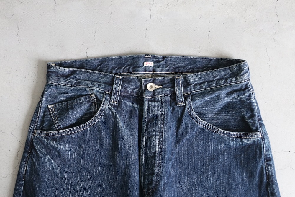 パンツ PORTER CLASSIC STEINBECK DENIM OVERALLS PORTER