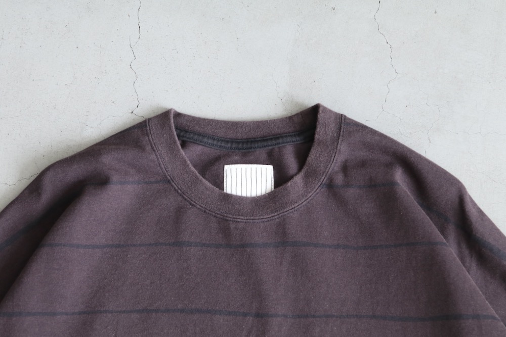 S.F.C(ե) "SIDE STRIPE SUPER BIG LS TEE (DISCHARGED)"