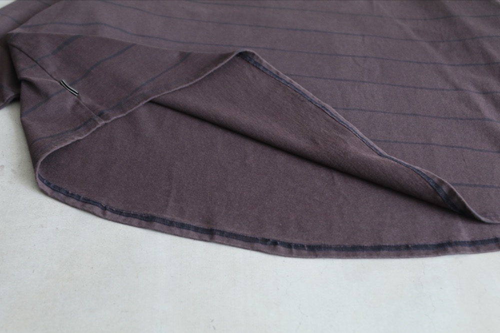 S.F.C(ե) "SIDE STRIPE SUPER BIG LS TEE (DISCHARGED)"