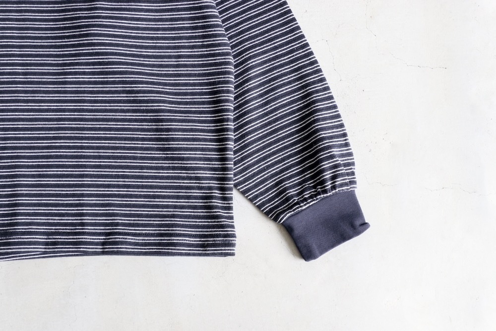 EVCON (ӥ) "BORDER WIDE L/S T-SHIRT"