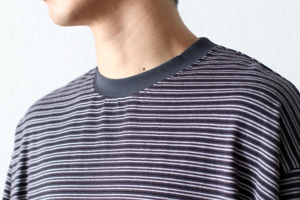 EVCON (ӥ) "BORDER WIDE L/S T-SHIRT"