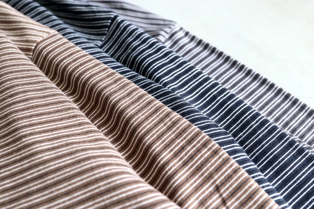 EVCON (ӥ) "BORDER WIDE L/S T-SHIRT"