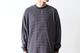 EVCON (ӥ) "BORDER WIDE L/S T-SHIRT"
