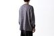 EVCON (ӥ) "BORDER WIDE L/S T-SHIRT"