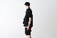bagjack GOLF(�Хå�����å������) "S/S Pile Polo/BLACK"