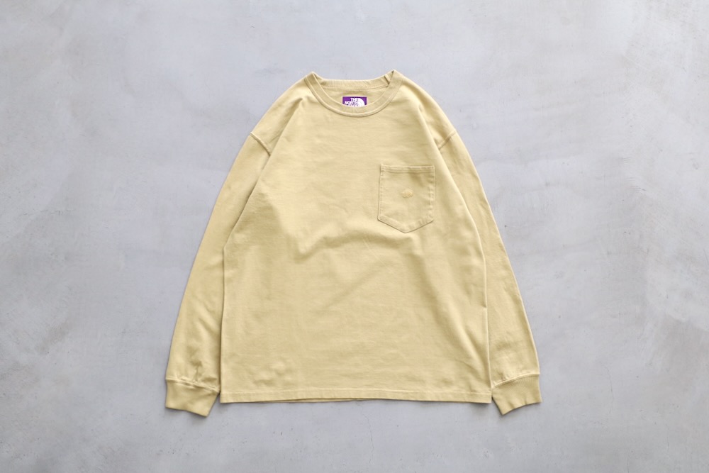 [20%OFF] THE NORTH FACE PURPLE LABEL (�� �Ρ��� �ե����� �ѡ��ץ� �졼�٥�) "8oz Field Long Sleeve Pocket Tee"