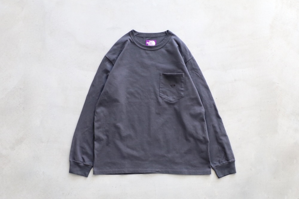 [20%OFF] THE NORTH FACE PURPLE LABEL (�� �Ρ��� �ե����� �ѡ��ץ� �졼�٥�) "8oz Field Long Sleeve Pocket Tee"