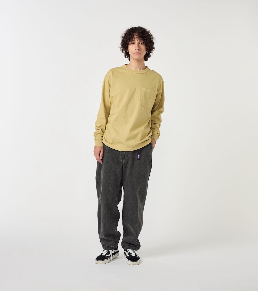 [20%OFF] THE NORTH FACE PURPLE LABEL (�� �Ρ��� �ե����� �ѡ��ץ� �졼�٥�) "8oz Field Long Sleeve Pocket Tee"