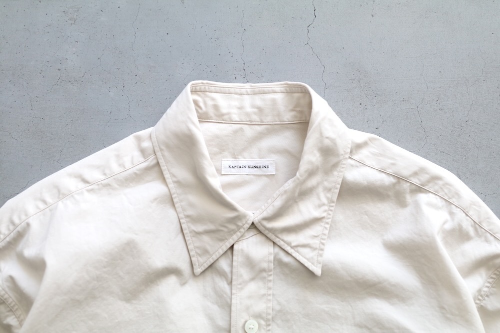 KAPTAIN SUNSHINE(����ץƥ󥵥󥷥㥤��) "Hakeme Chambray Classic Dress Shirt"
