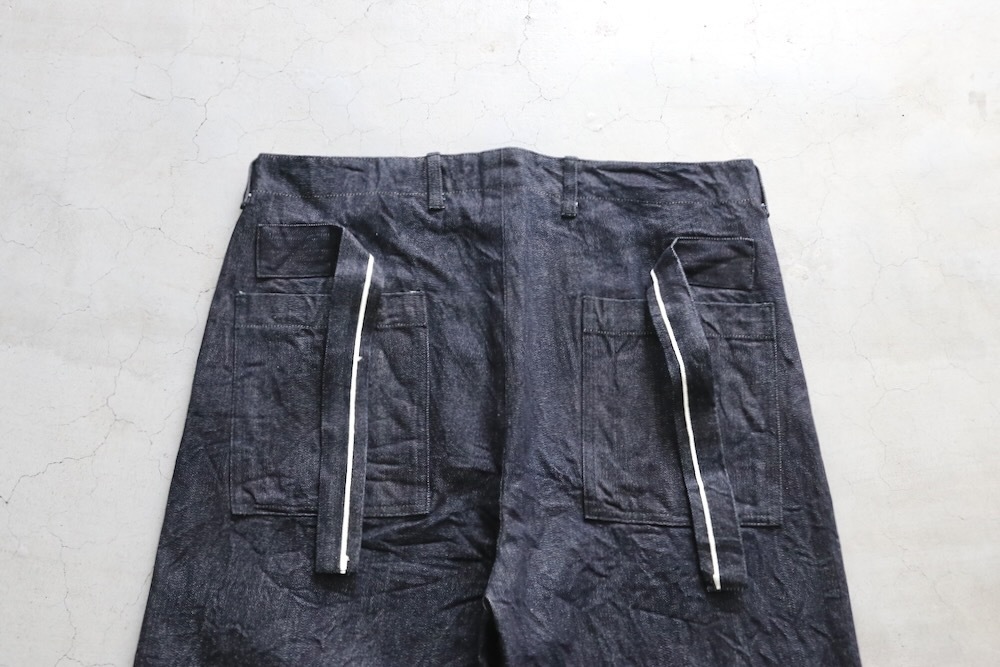 WOMEN'STOUJOURSʥȥ塼ˡBack String Waist Overalls - 13.5OZ. SELVAGE CLASSIC DENIM CLOTH